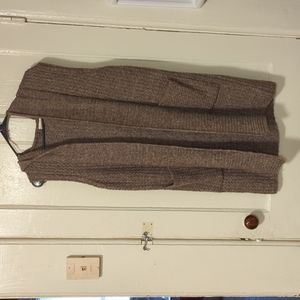 Long hooded cover up